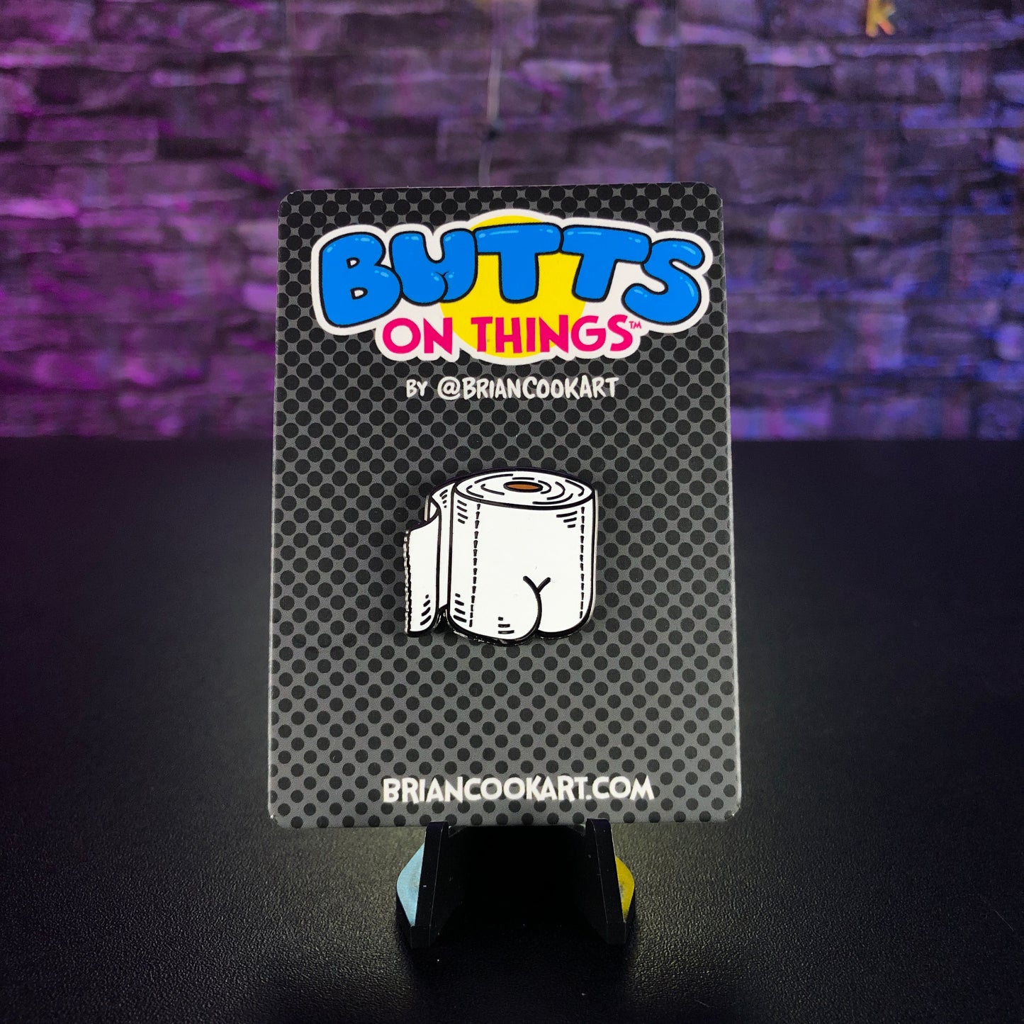 Papel del baño Pin