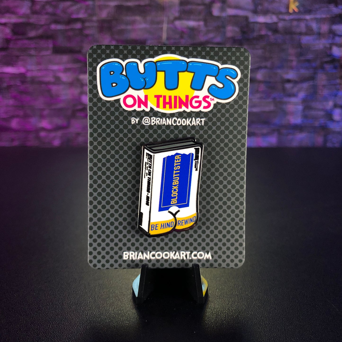 Blockbuster Pin