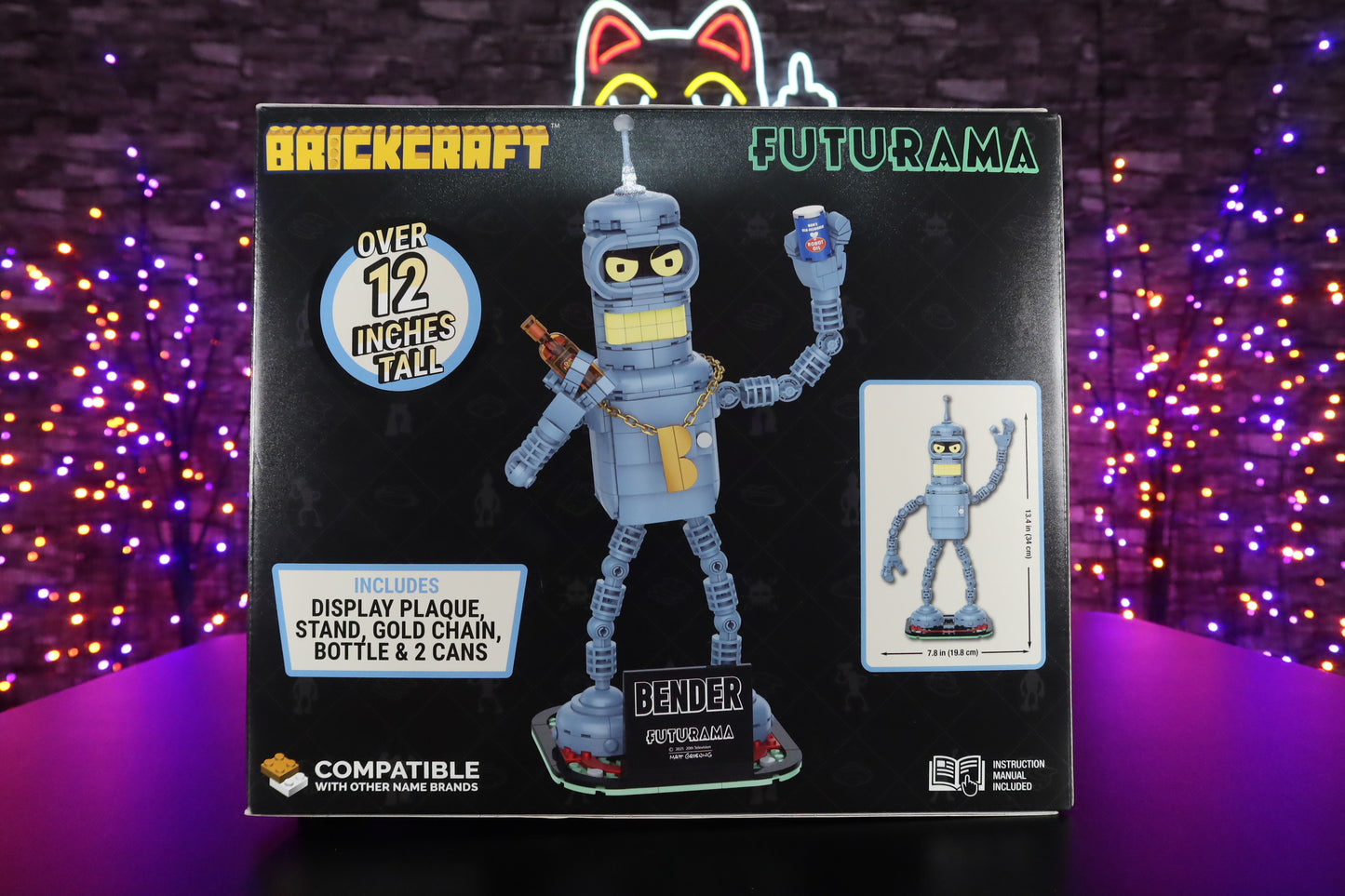 Bender de Futurama versión "lego"