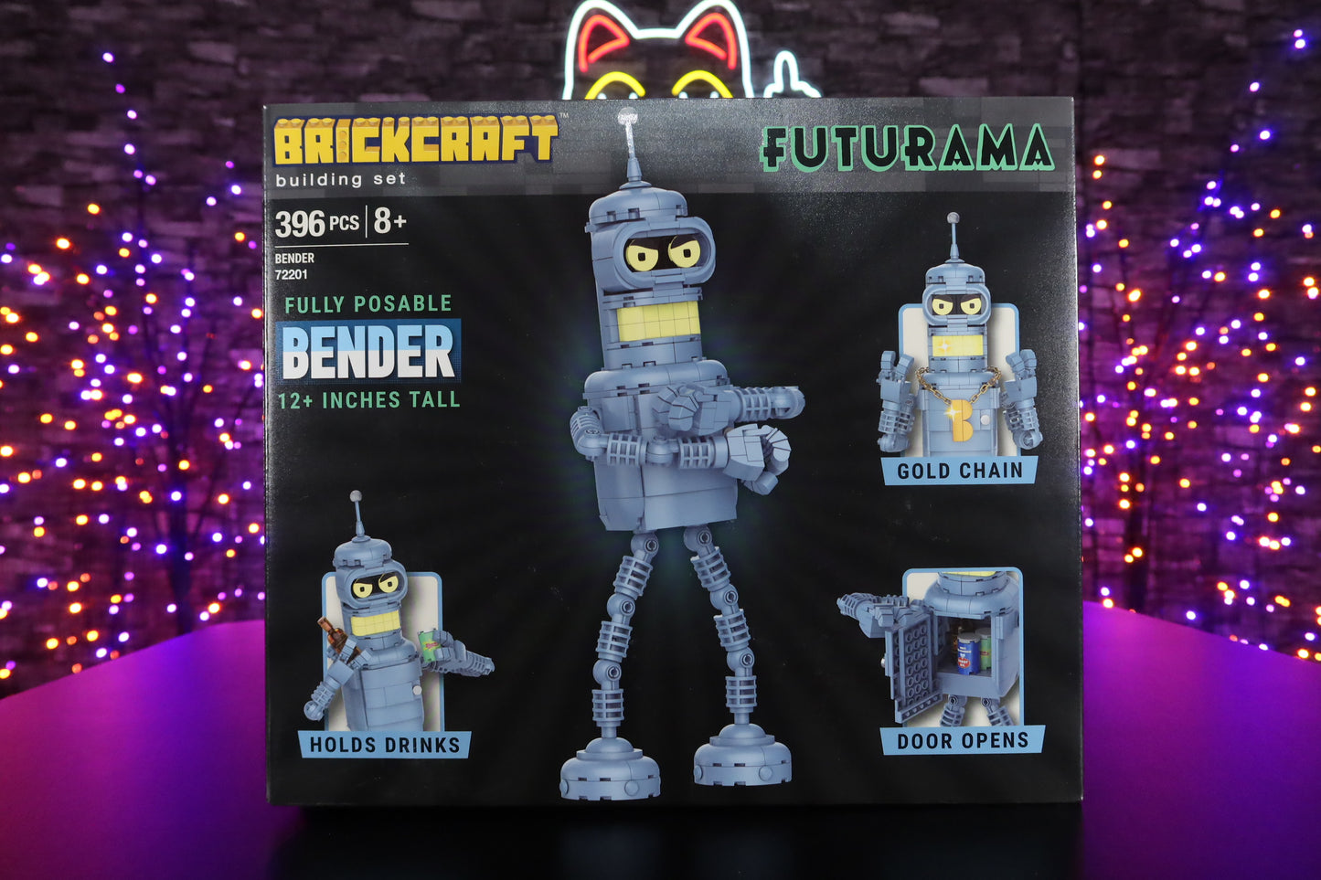 Bender de Futurama versión "lego"