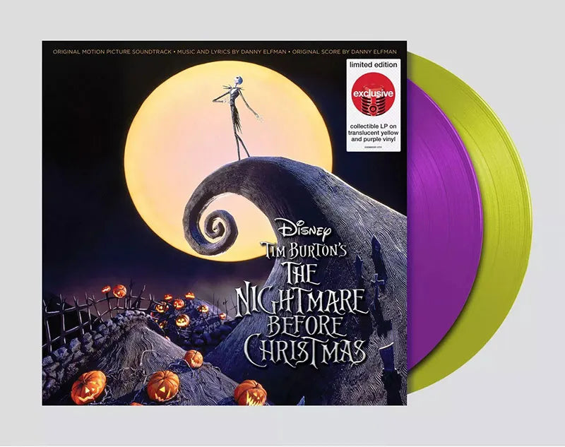 Disco de vinilo de la pelicula El Extraño Mundo de Jack