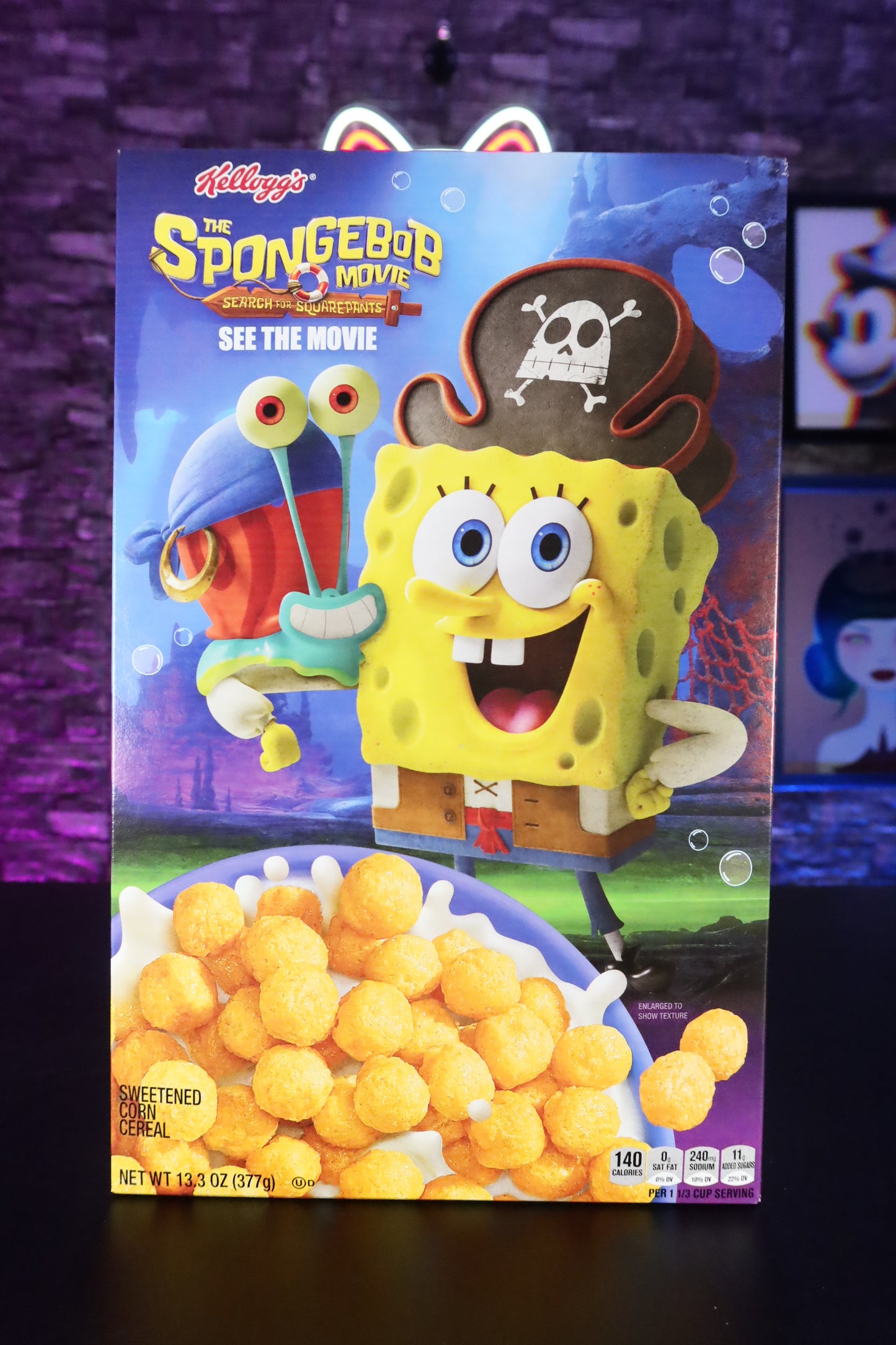 Cereal Kellogg's edición Bob Esponja