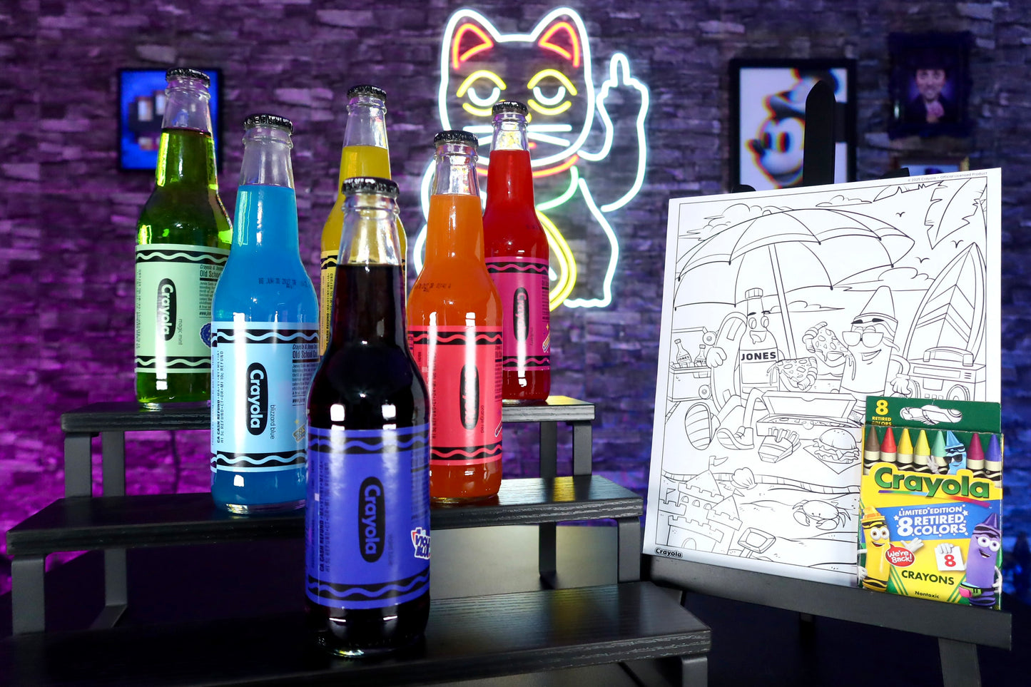 Sodas Jones Soda Co. edición Crayola (pack)