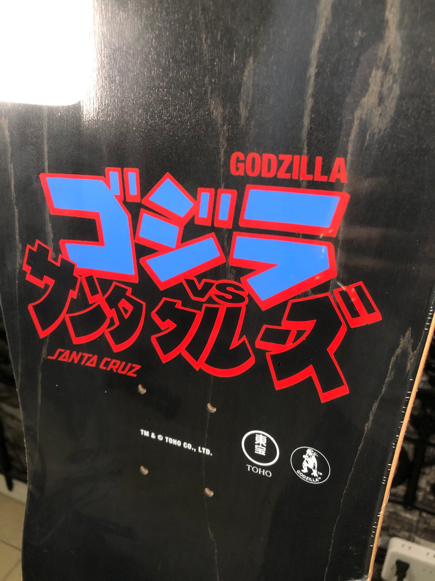 Patineta Santa Cruz / Godzilla (Jr. Natas)