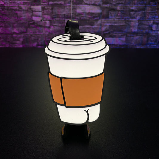 Cafe Etiqueta / Tag para Maleta
