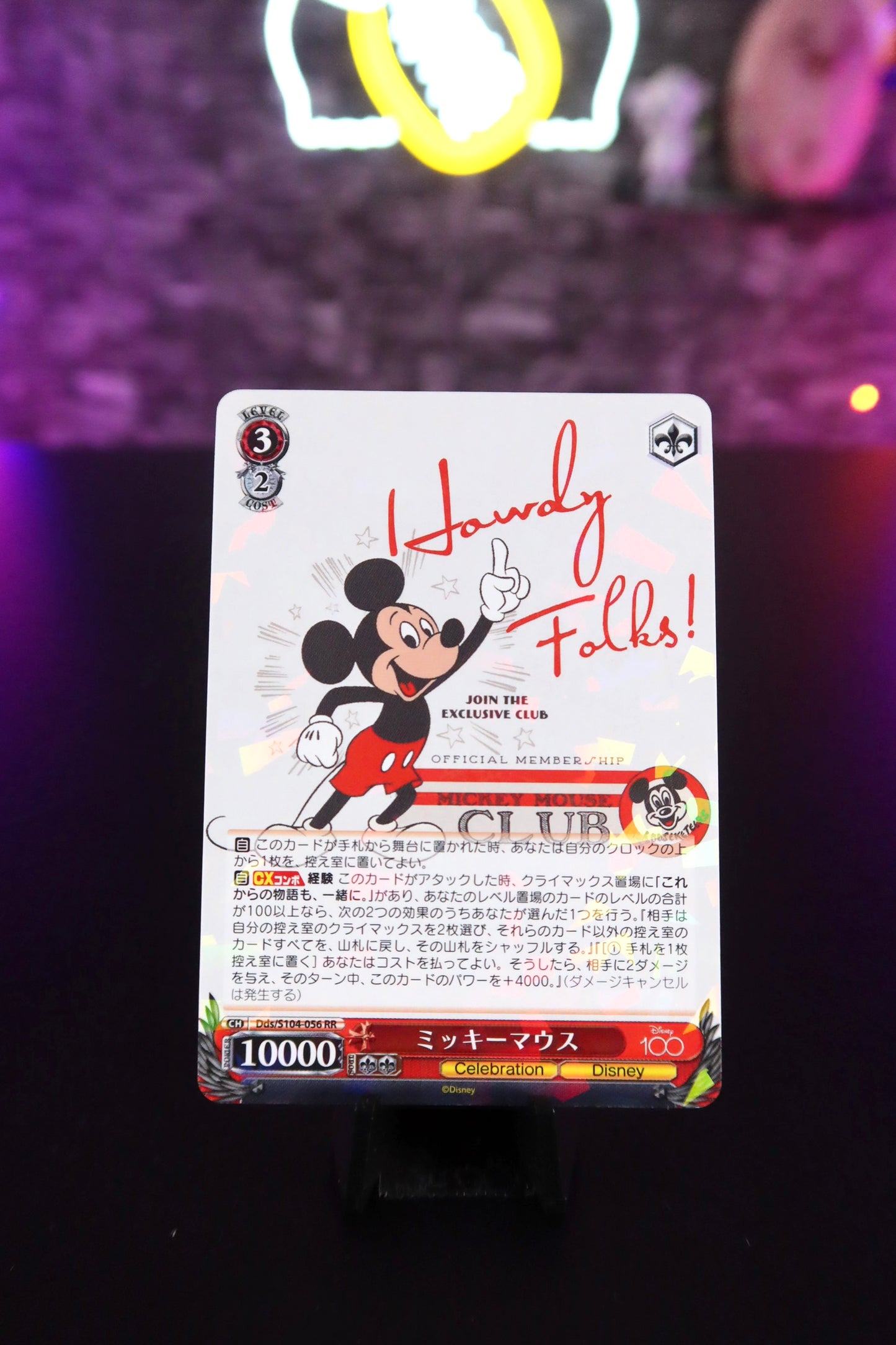 Carta "Mickey" de Disney 100 Years of Wonder