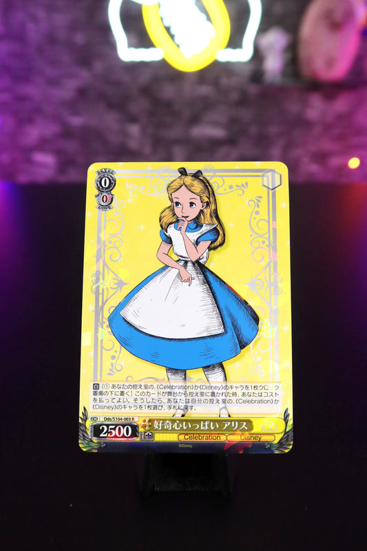 Carta "Alicia" de Disney 100 Years of Wonder