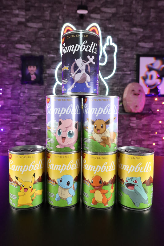 Sopas Campbells edición Pokemon (pack de 7)