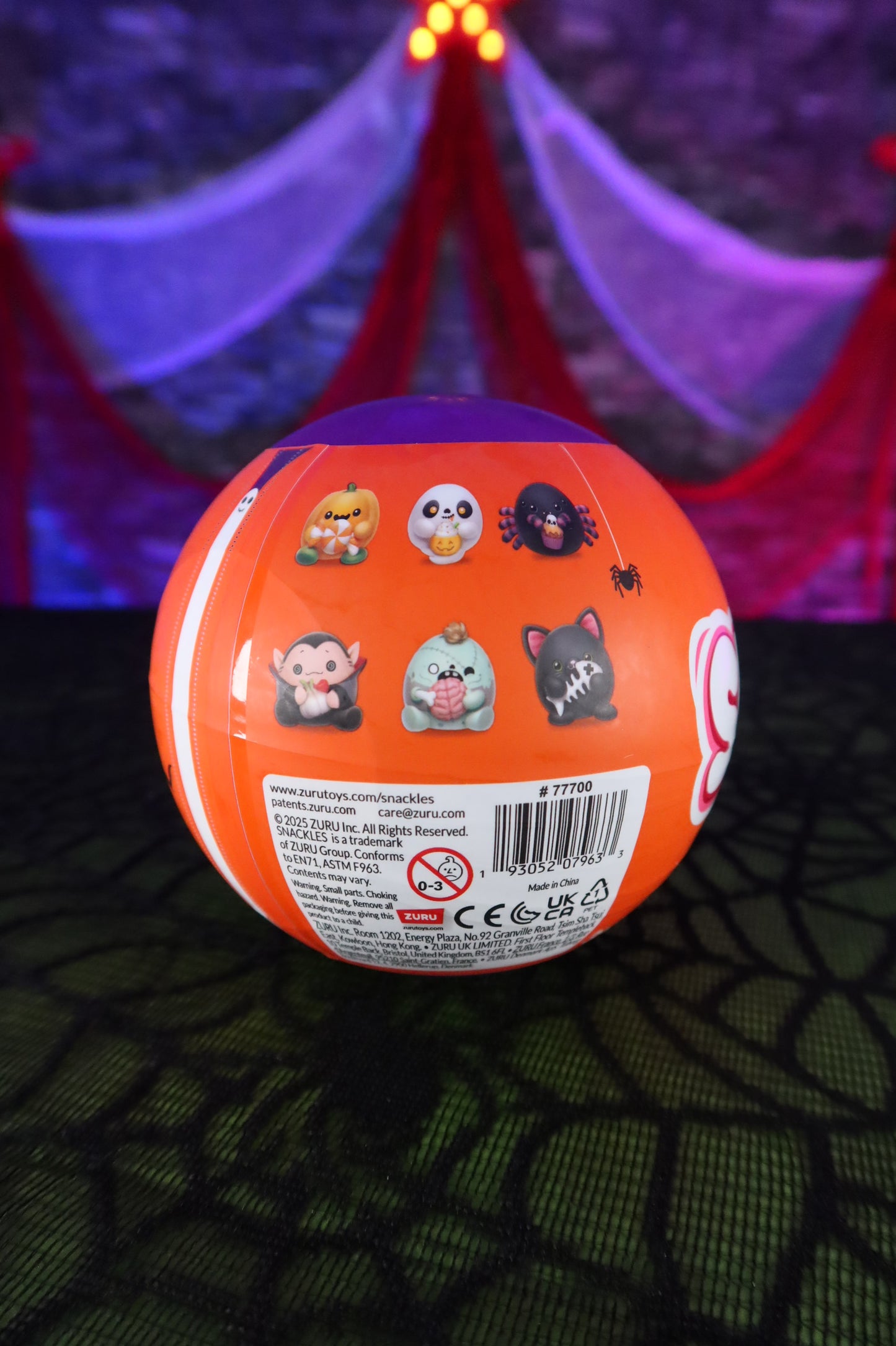 Peluches misteriosos SNACKLES edición Halloween