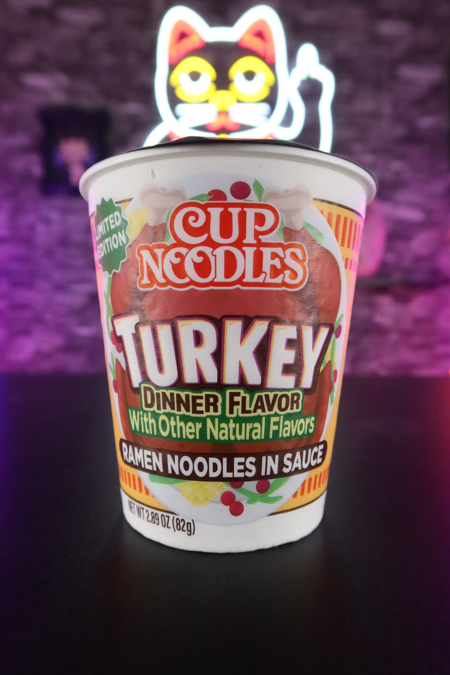 Cup Noodles sabor Pavo de Thanksgiving (edición limitada)
