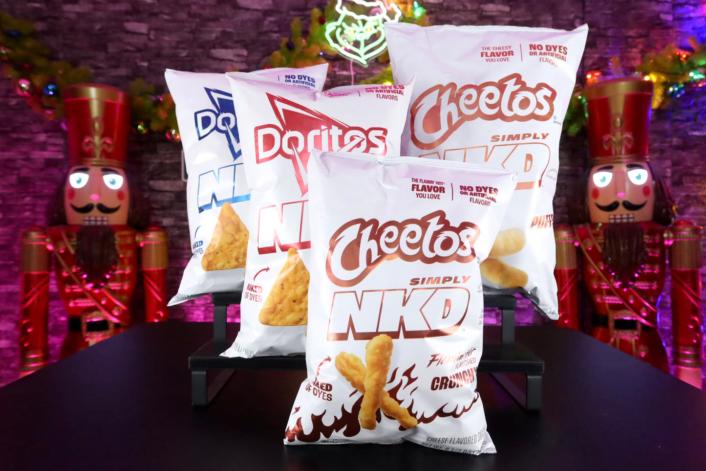 Cheetos y Doritos NKD (pack de 4)
