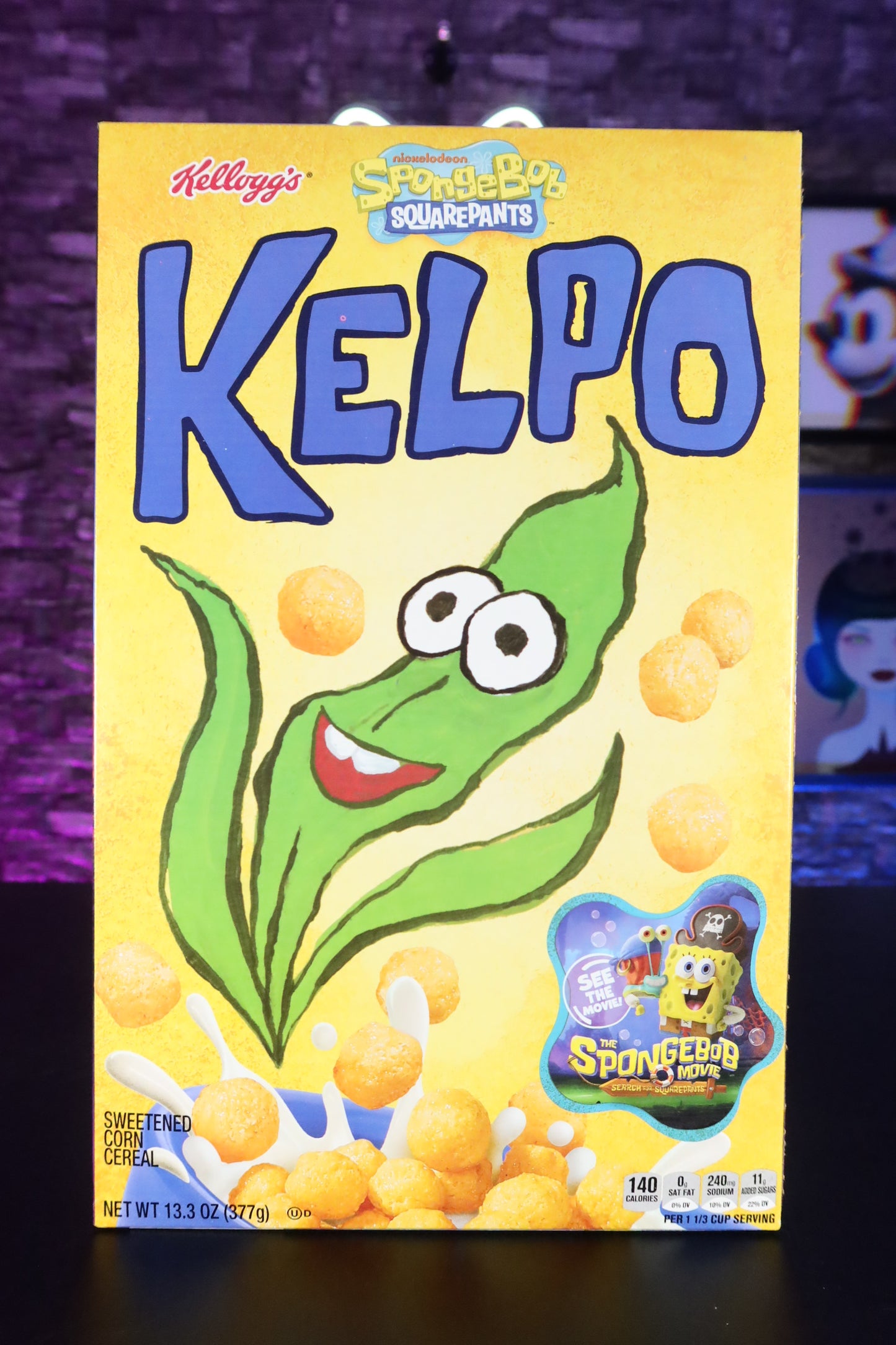 Cereal Kellogg's edición Bob Esponja