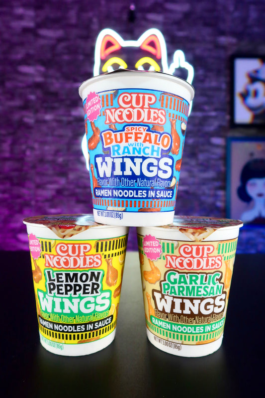 Ramen Cup Noodles sabor salsas de Alitas de Pollo (edición limitada pack)