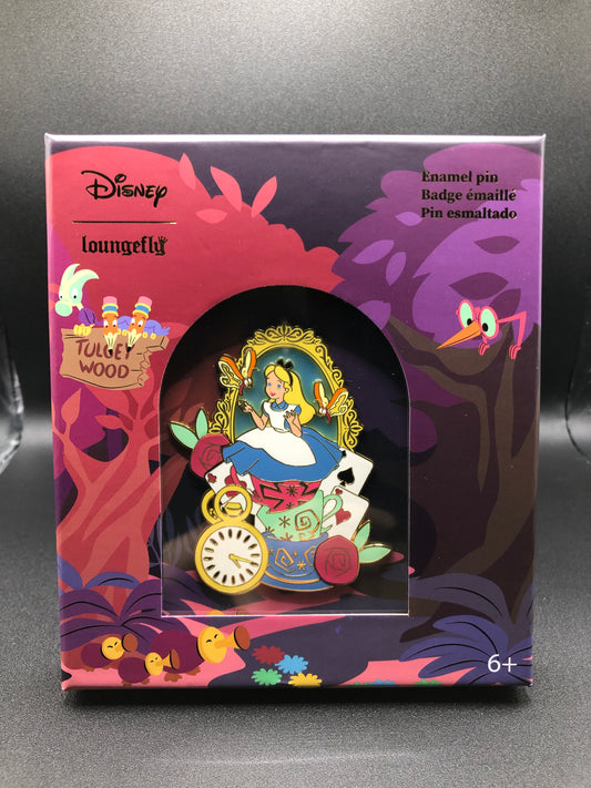 Alice in Wonderland Pin (Feliz Ex-Navidad)