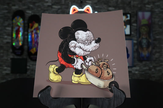 Impresión "Old Mickey" por Alex Solis