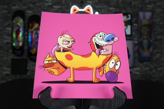 Impresión "CatDog" por Alex Solis