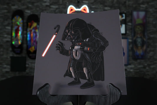 Impresión "Old Darth" por Alex Solis