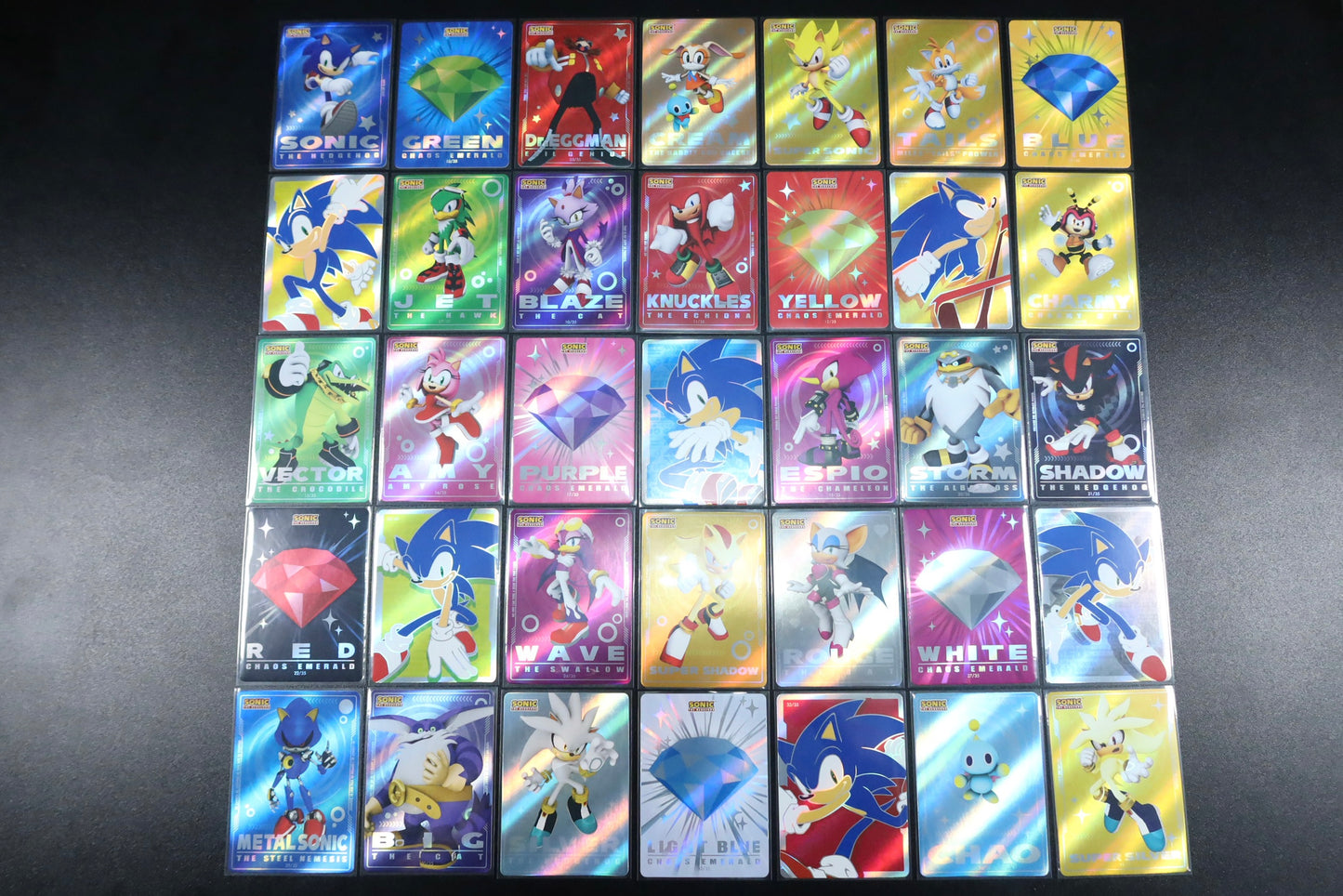 Cartas “Sonic the Hedgehog” (sin abrir)
