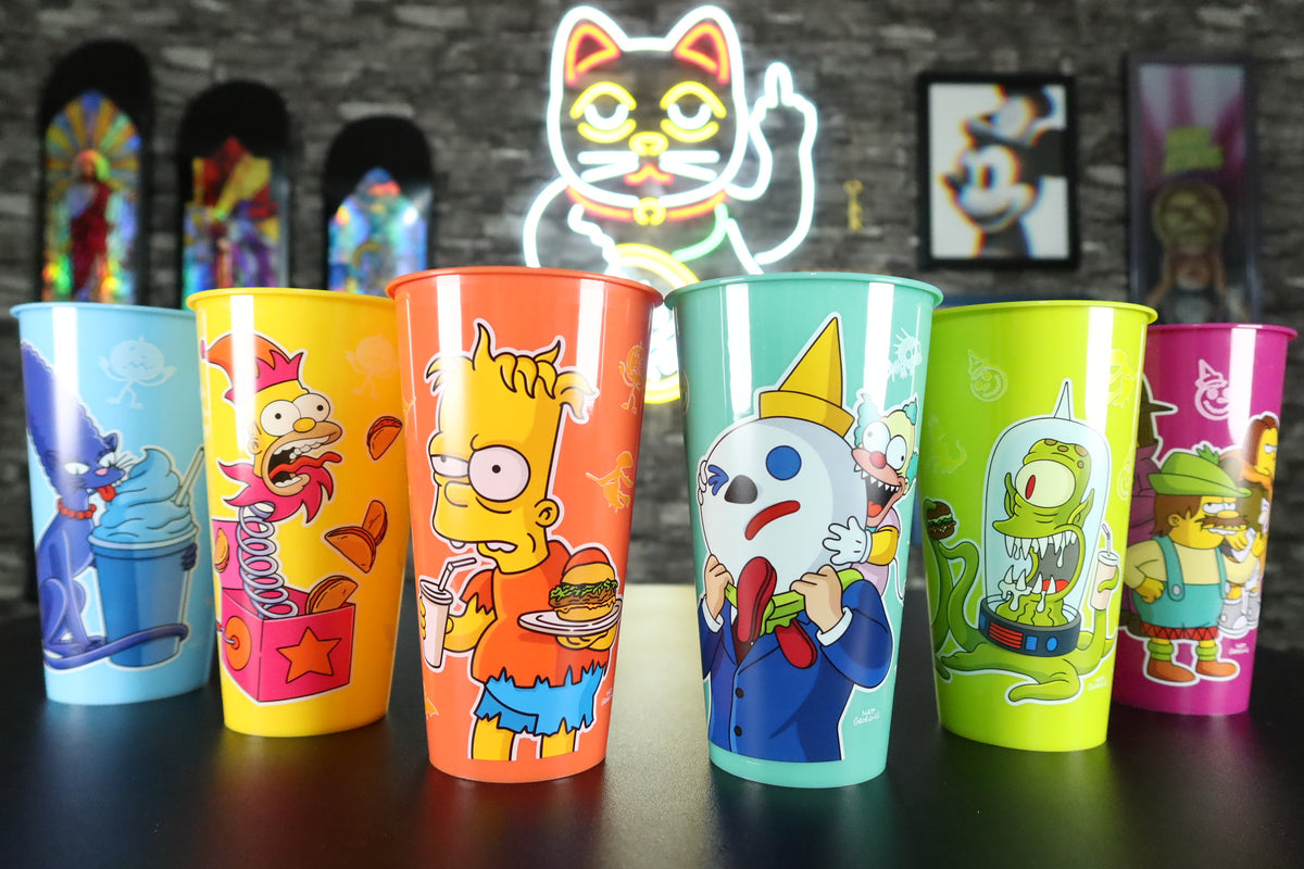 Vasos "The Simpsons Treehouse of Horror" (edición limitada)