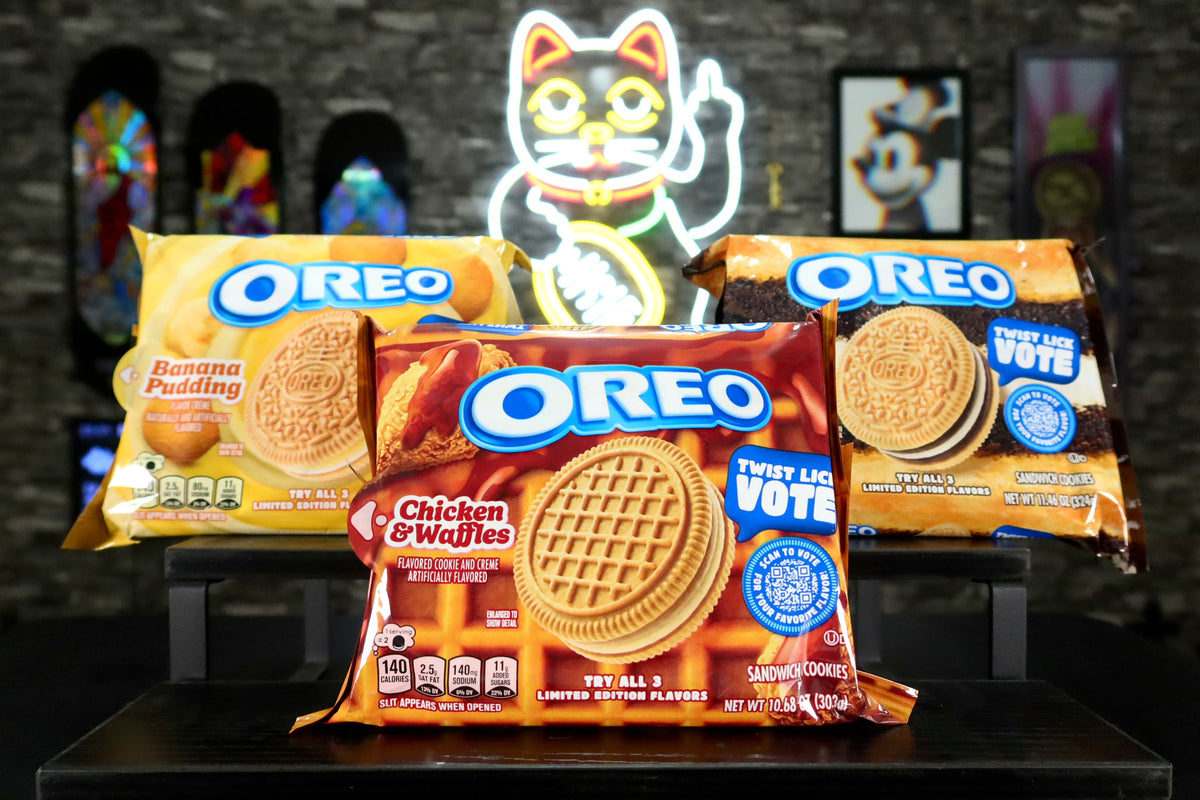 Oreo "Twist, Lick and Vote" (pack de 3)