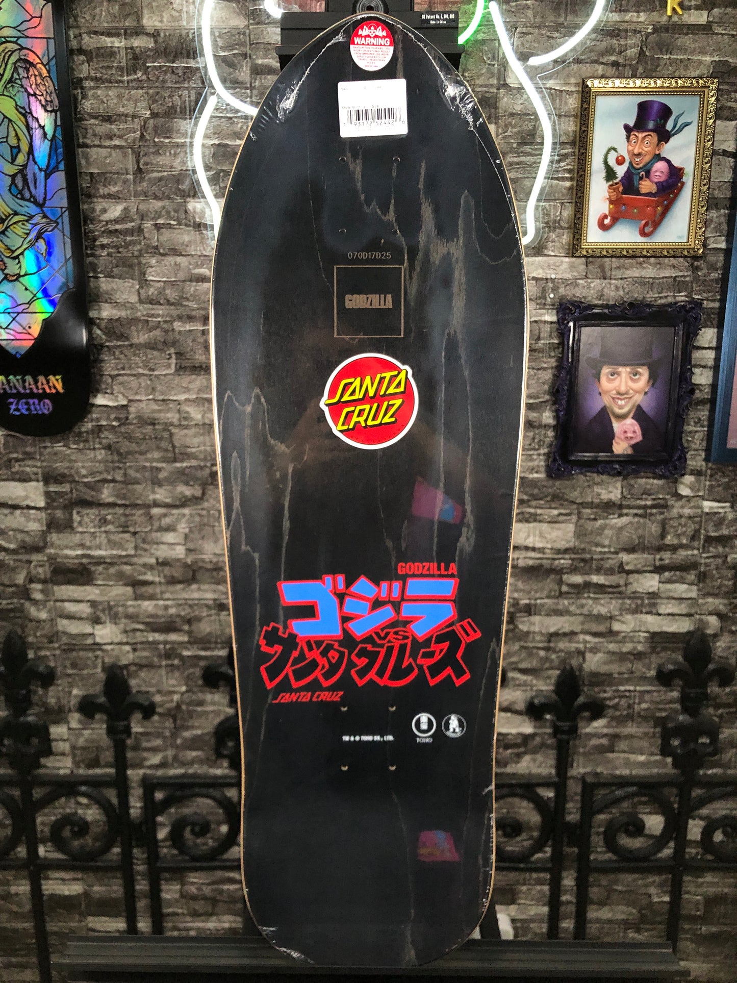 Patineta Santa Cruz / Godzilla (Jr. Natas)