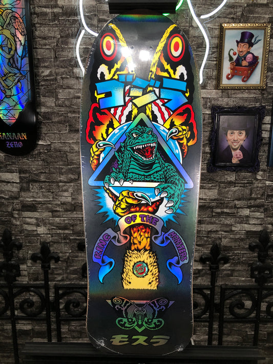 Patineta Santa Cruz / Godzilla (Mothra Natas)