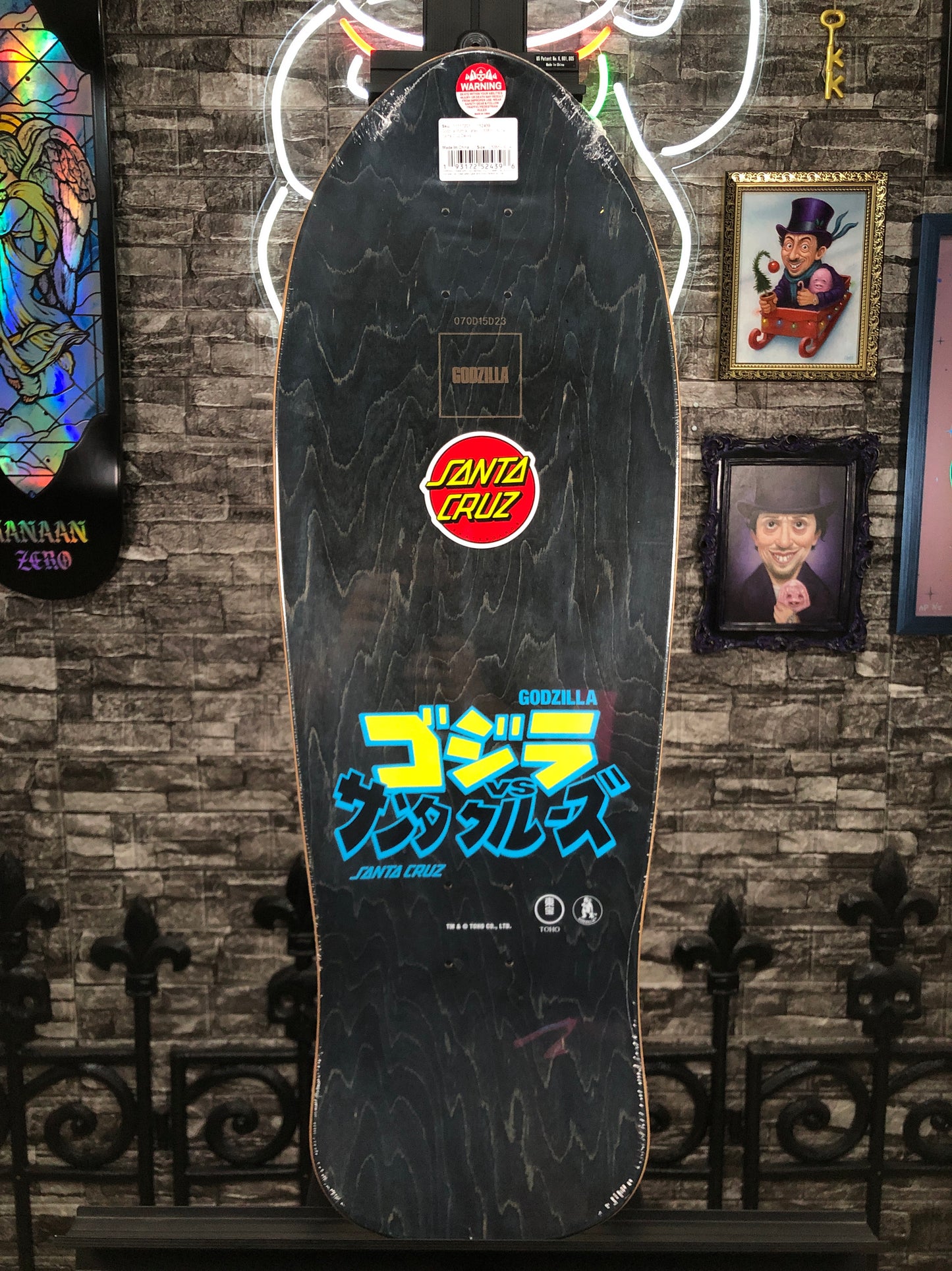 Patineta Santa Cruz / Godzilla (Mothra Natas)