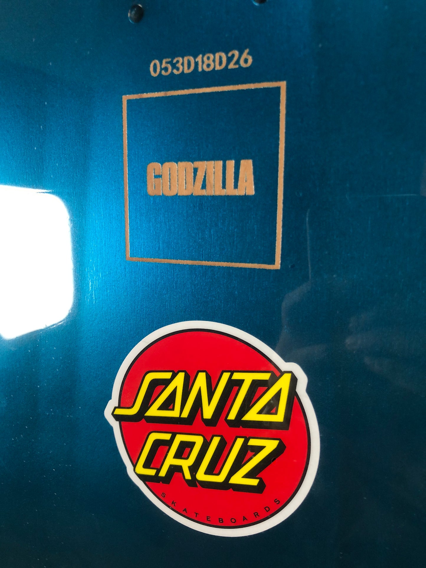 Patineta Santa Cruz / Godzilla (Kaiju Roskopp)