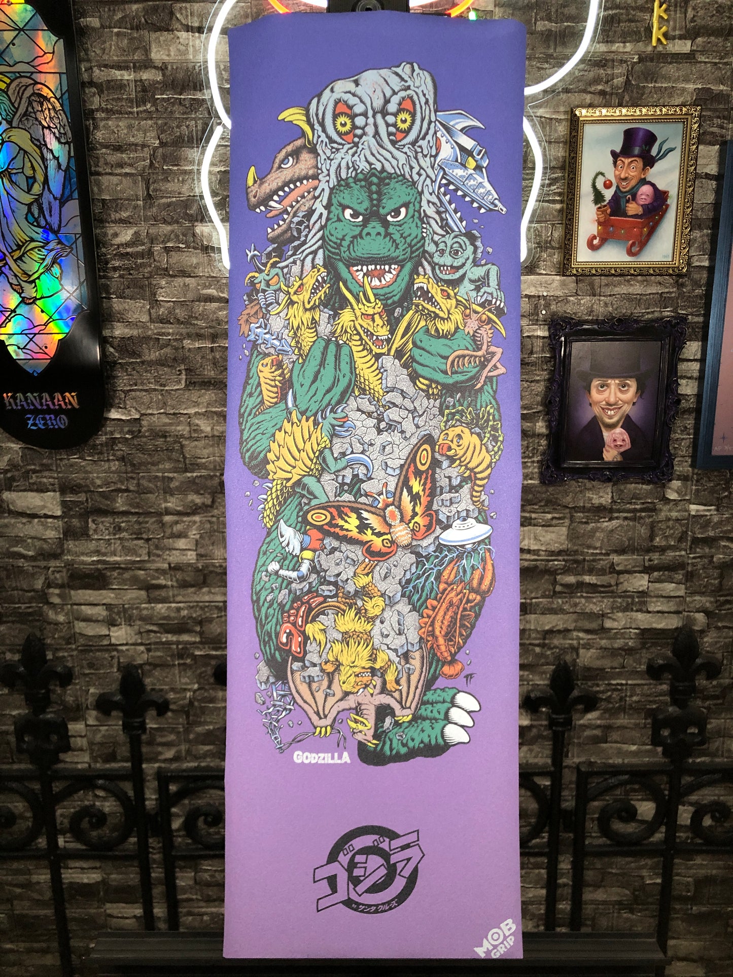 Lija Mob Griptape / Santa Cruz / Godzilla (Kaiju Roskopp)