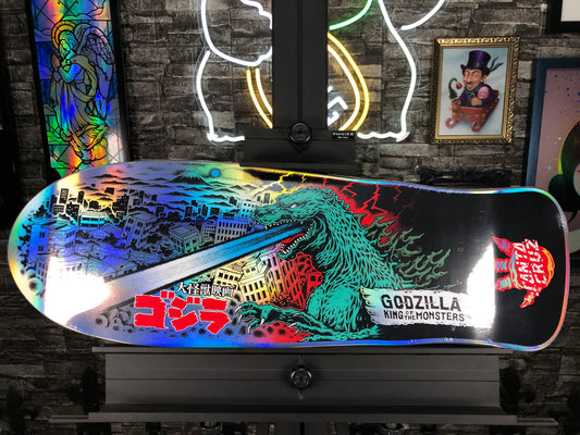 Patineta Santa Cruz / Godzilla (O'Brien Reaper) Edición Exclusiva