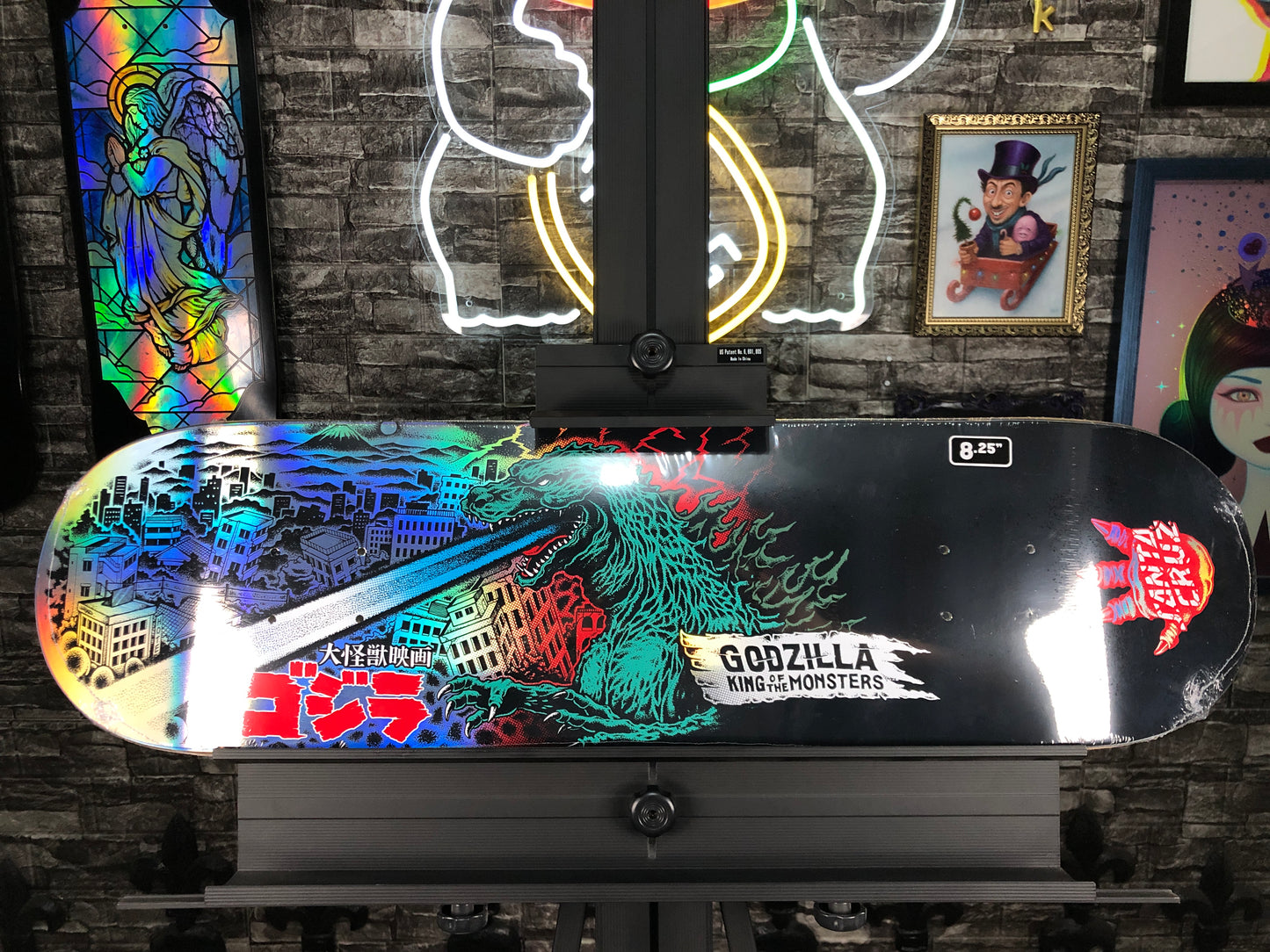 Patineta Santa Cruz / Godzilla (O'Brien Reaper)